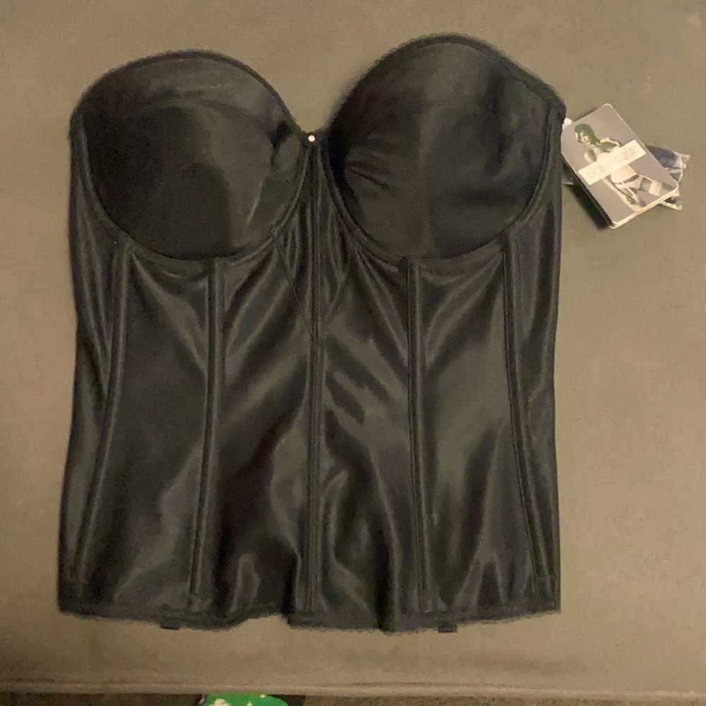 Dominque black corset